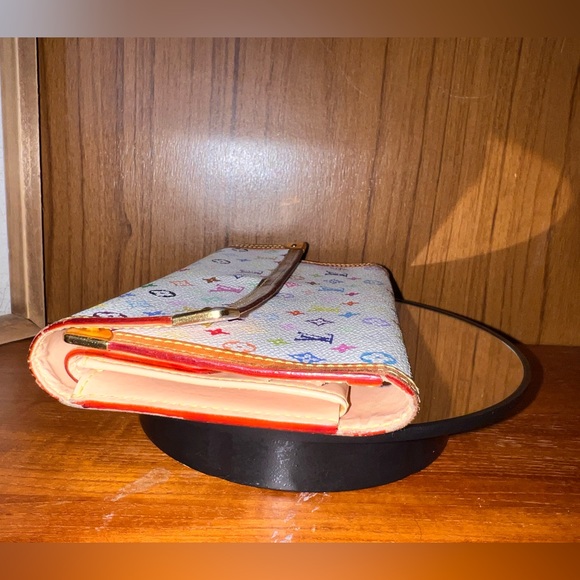 SOLD!!! Louis Vuitton x Takashi Murakami Multicolor Monogram Long Wallet - Picture 13 of 15